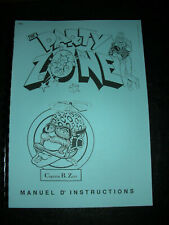 notice en français du flipper Bally: PARTY ZONE