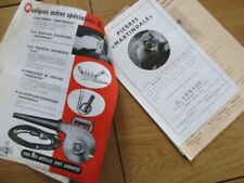 CATALOGUE  OUTILLAGE MARTINDALE  GRAVEUR ELECTRIQUE FRAISEUSE SOUFFLEURS 1952