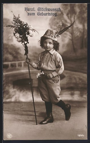 Carte postale photo - , npg