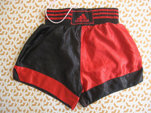 Short adidas nylon - boxe, noir