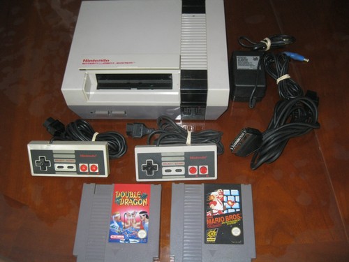 Console nes avec deux - nes,