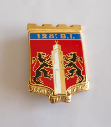 Insigne militaire 128 - insigne, 128°