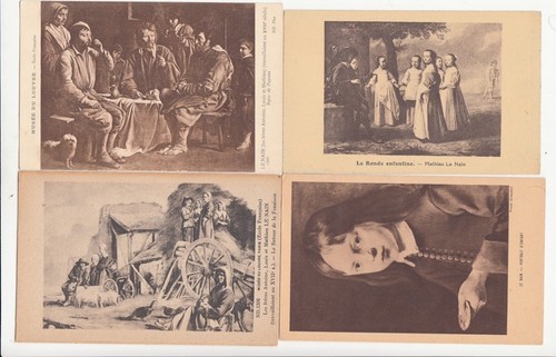 Lot old postcards - old, museum