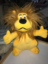 Vds collector doudou peluche lion CREDIT LYONNAIS LCL 25879 30 cm très bon état