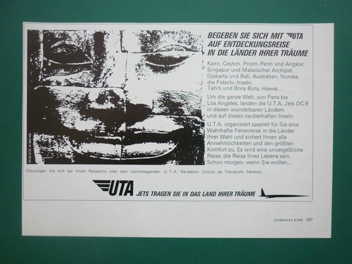 1966 pub uta airline 8 - uta, dc-8
