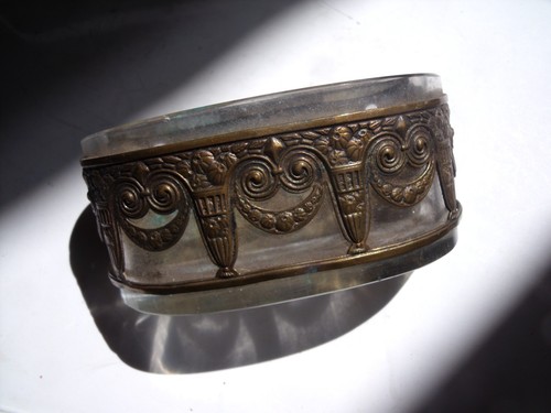 Cendrier art deco cristal - cendrier,