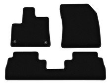 Tapis de sol en velours noir