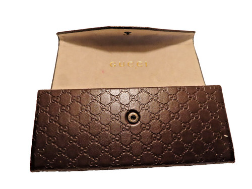 Gucci étui lunettes cuir - gucci,