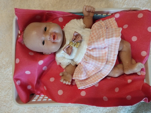 Mini reborn silicone fille - reborn,