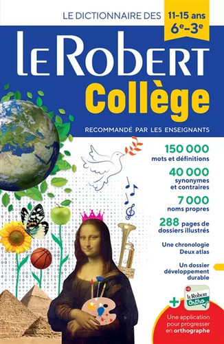 Dictionnaire robert - dictionnaire, le