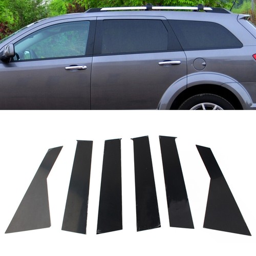 6pcs bright black car - bright,