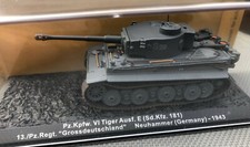 Tank Militaire Blindé Char Pz.Kpfw. VI Tiger Ausf. E Neuhammer 1943 Germany 1/72
