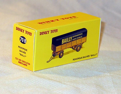 Dinky toys 70b - dinky, remorque