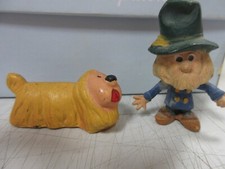 LOT 2 Figurines JIM ORTF SERGE DANOT  MANEGE ENCHANTE / POLLUX et PERE PIVOINE