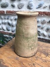 Très Belle Cloche Marchaire Terre Cuite 1920 Décoration Decor Florale Pot