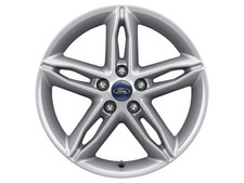 Ford Jante en alliage 17" Modèles premium à 5 branches, argent