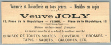 1907 Vesoul Vannerie