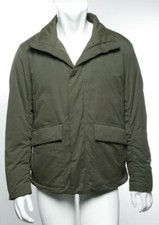 VINCE Mens Olive Green Bomber
