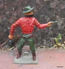 SOLDAT STARLUX NESTLE KOHLER FAR WEST /  FIGURINE COWBOY LE BANDIT MASQUE