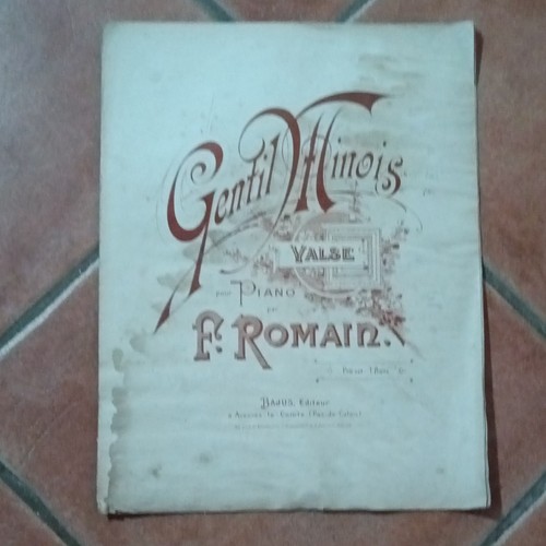 Bailly partition ancienne - bailly,