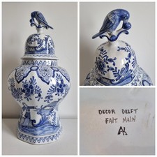 Grande Potiche Décor DELFT -