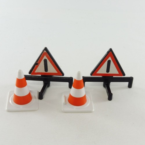 2742 playmobil lot cones - 2742,
