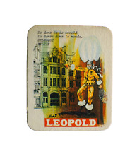 Sous bock  bière Leopold Danse dans le monde Belgique