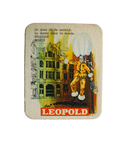 Sous bock bière leopold - sous,