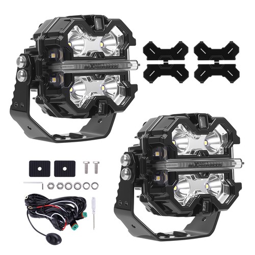 Feux travail led 19200lm - feux,