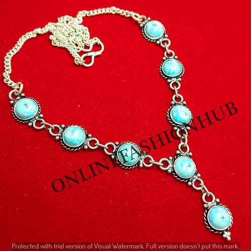 Collier larimar pierre - larimar,