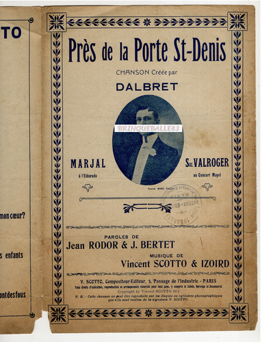 Dalbret partition près - dalbret, de