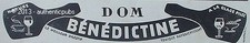 PUBLICITE DOM BENEDICTINE LIQUEUR DIGESTIF GLACE PILEE SIGNE HENCHOZ DE 1939 AD