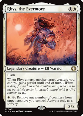 Magic mtg rhys eternel - magic,