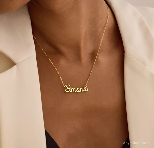 Collier prénom personnalisé