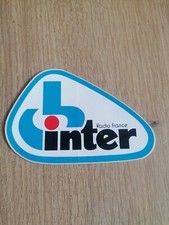 Autocollant sticker publicitaire radio France inter 