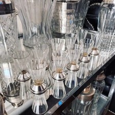 Rare Suite de 10 Verre Liqueur