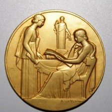 Médaille Art déco de Jean