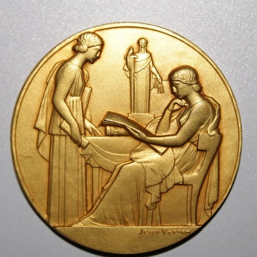 Médaille art déco - art, jean