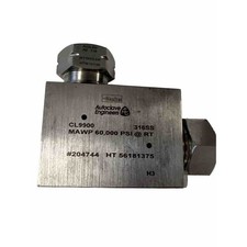 AUTOCLAVE ENGINEERS CL9900 316SS MAWP 60,000 PSI 204744 HT 56181375 Parker H3 B