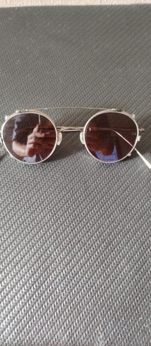 Lunettes soleil argentées - de,