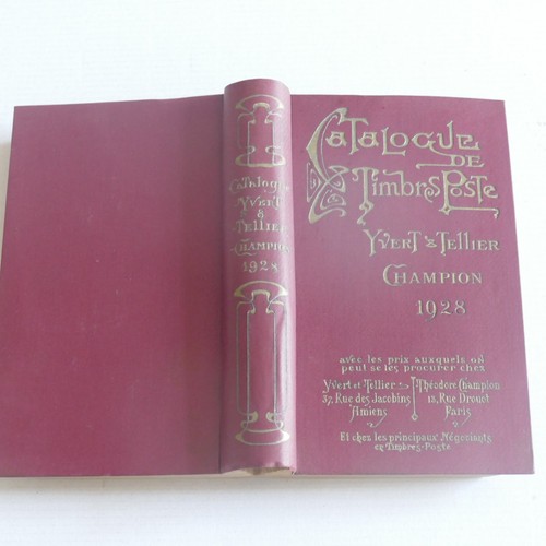 Philatelie catalogue timbre - philatelie, "catalogue