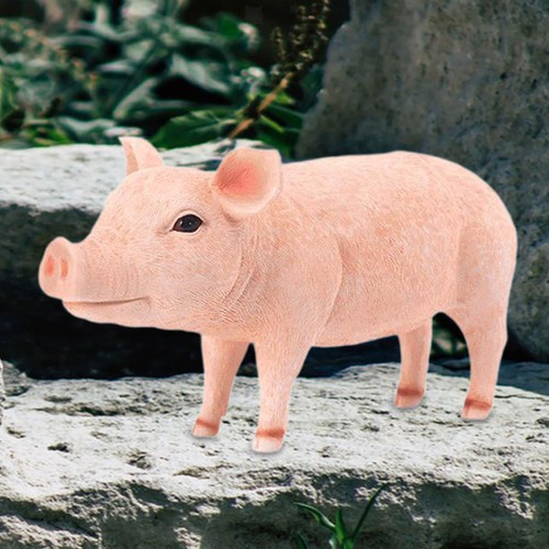 Figurine cochon résine - cochon,