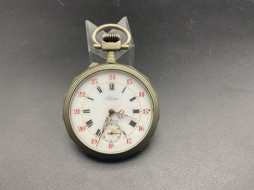 Cadran montre gousset emaille - cadran,