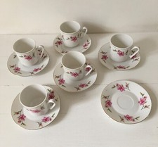 5 TASSES À CAFÉ ANCIENNES