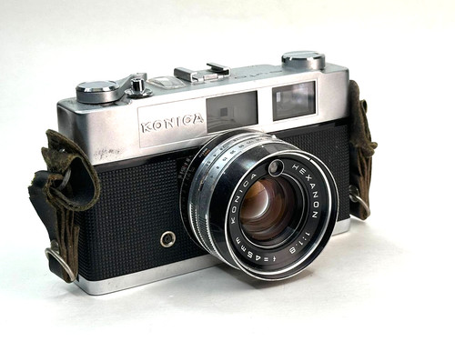 Konica with hexanon - konica, 45mm