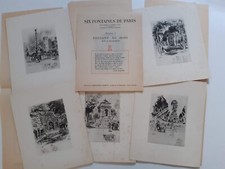 FONTAINES DE PARIS - Série de