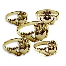 9ct Solide or Jaune Irlandais