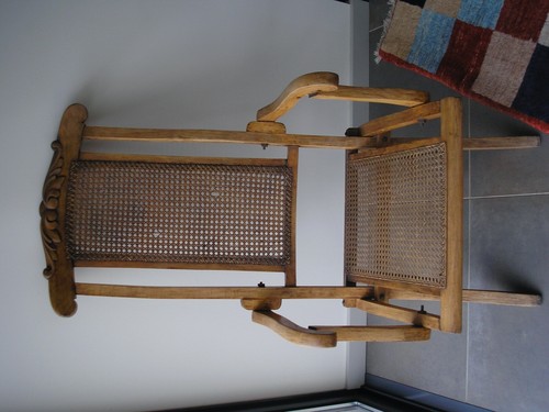 Chaise longue repos bois - de, en