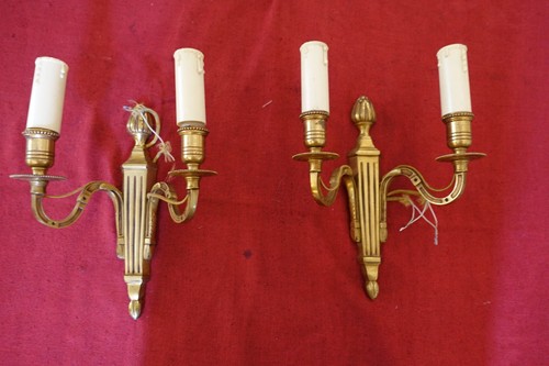 Appliques bronze style louis - appliques,