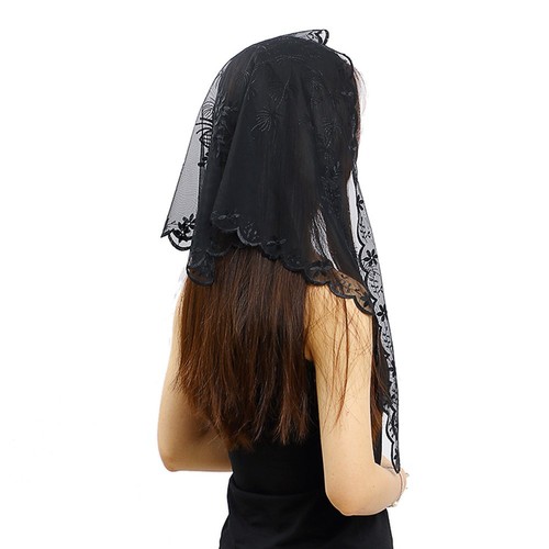 Foulard léger dentelle - en,